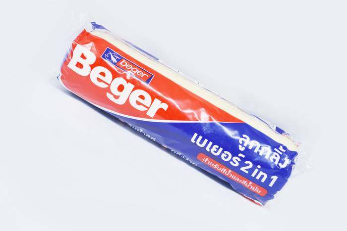 Beger อะไหล่ ลูกกลิ้งเบเยอร์ 2IN1 ขนาด  10 นิ้ว กลิ้งง่าย ขนนุ่ม ไม่ทิ้งรอย เรียบเนียน 1
